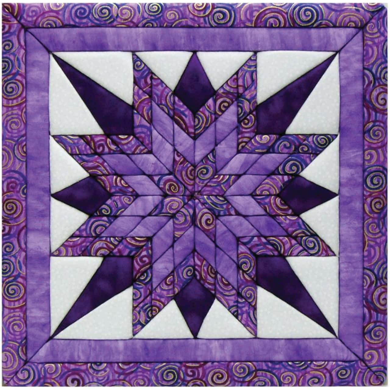 Quilt-Magic® Starburst No Sew Wall Hanging Kit